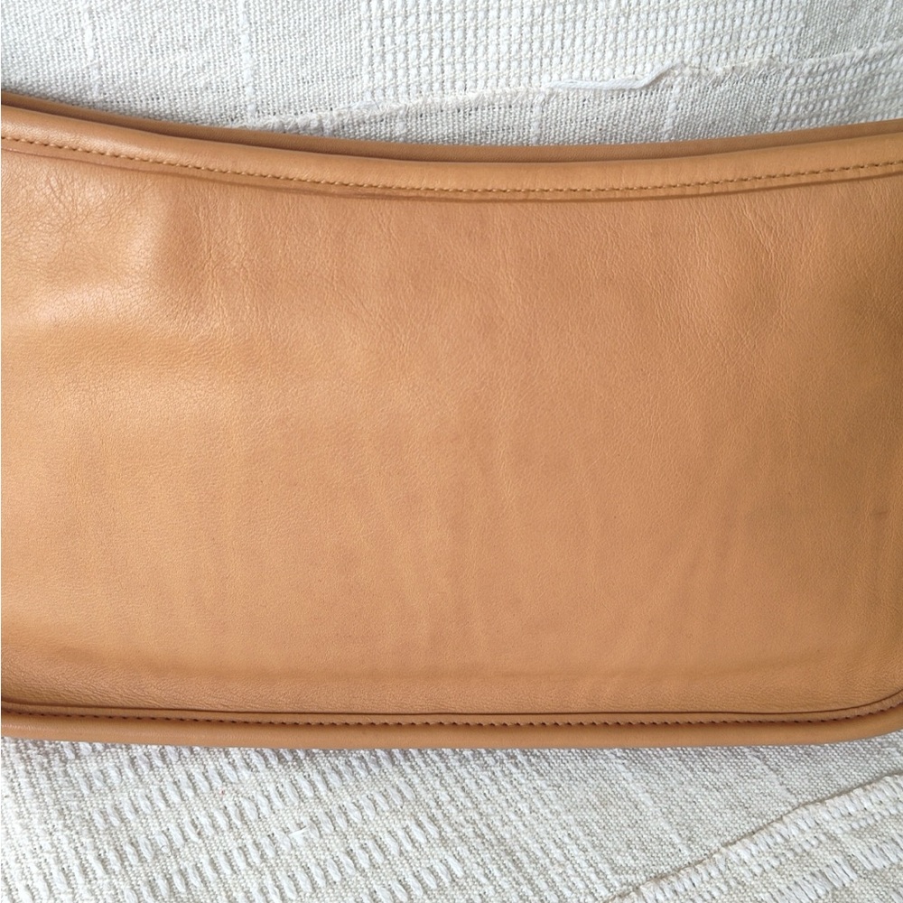 Vintage Coach Leather Tan Aubrey Shoulder Bag - Picture 2 of 8